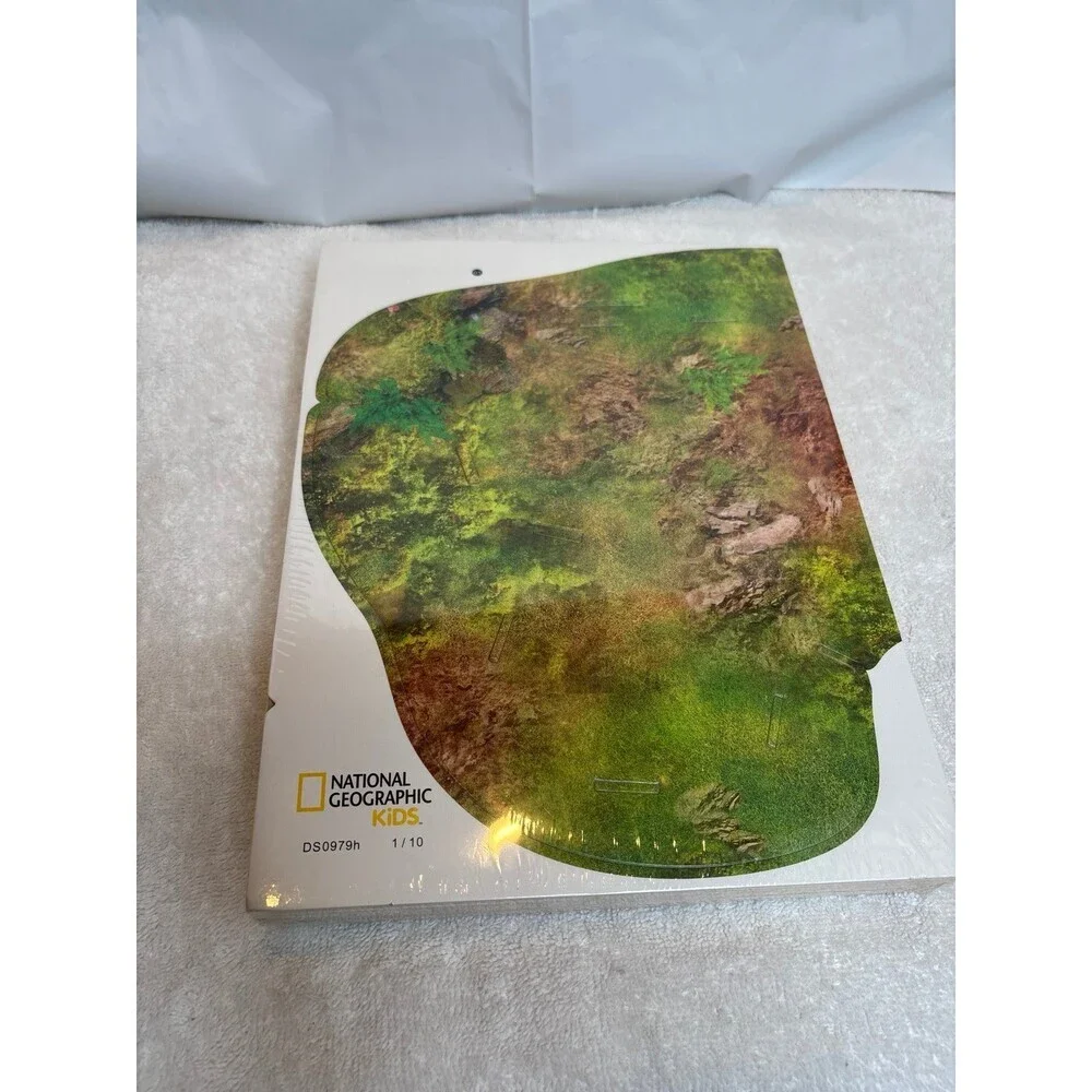 National Geographic Kids Amazon Rain Forest 3D Puzzle CubicFun DS0979h NEW